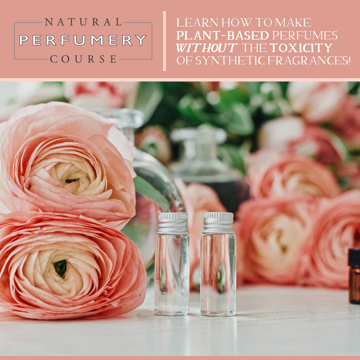 Follow your nose and enroll in the Natural Perfumery Course by Herbal Academy